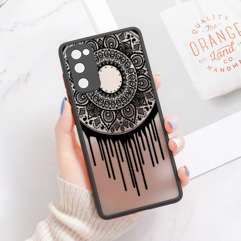 Henna Mandala Samsung Case-Exoticase-S22 Ultra-2-
