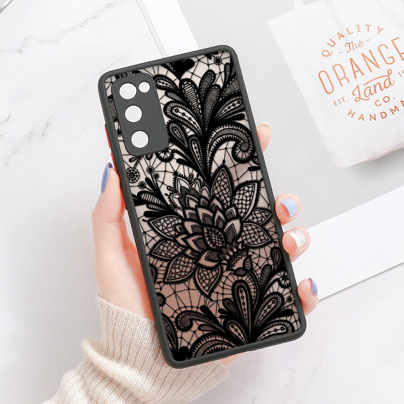 Henna Mandala Samsung Case-Exoticase-S22 Ultra-3-