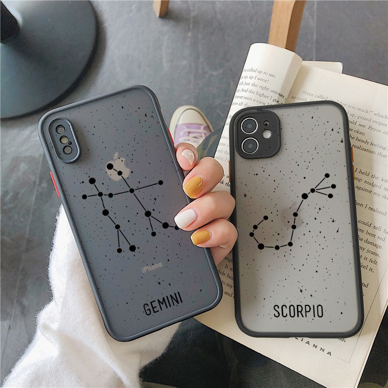 Horoscope Constellations iPhone Case-Exoticase-
