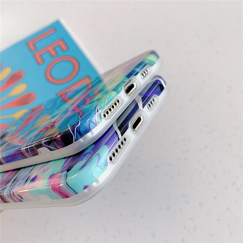 Laser Marble iPhone Case-Exoticase-