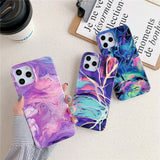 Laser Marble iPhone Case-Exoticase-