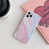 Laser Marble iPhone Case - Exoticase - For iPhone 13 Pro Max / 2