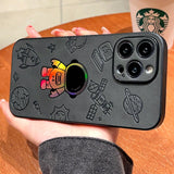 Laser Rainbow Astronaut Apple iPhone Case-Exoticase-