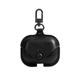 Leather AirPods 3 Case-Exoticase-Black-