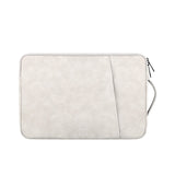 Leatherlike MacBook Bag-Exoticase-Beige-13-inch-
