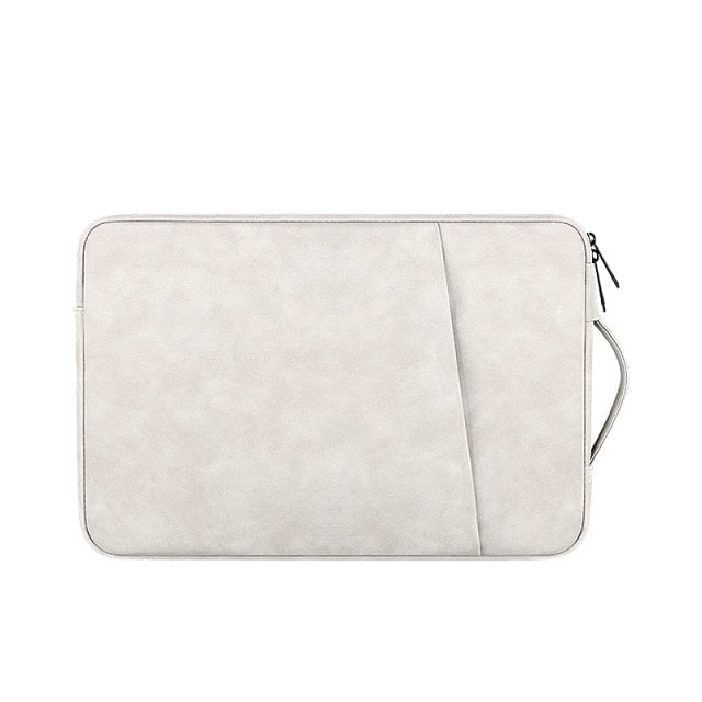 Leatherlike MacBook Bag - Exoticase - Beige / 13-inch