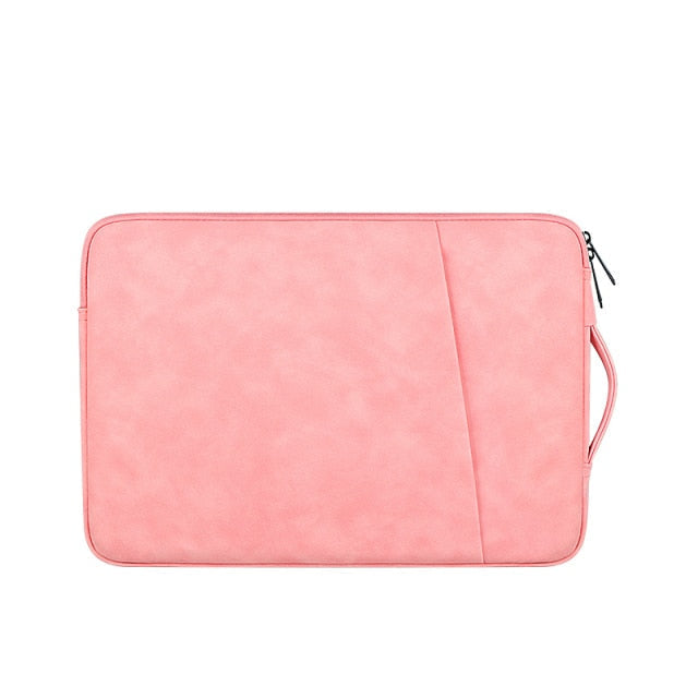 Leatherlike MacBook Bag - Exoticase - Pink / 13-inch
