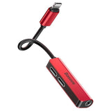 Listen & Charge Adapter-Exoticase-Red-