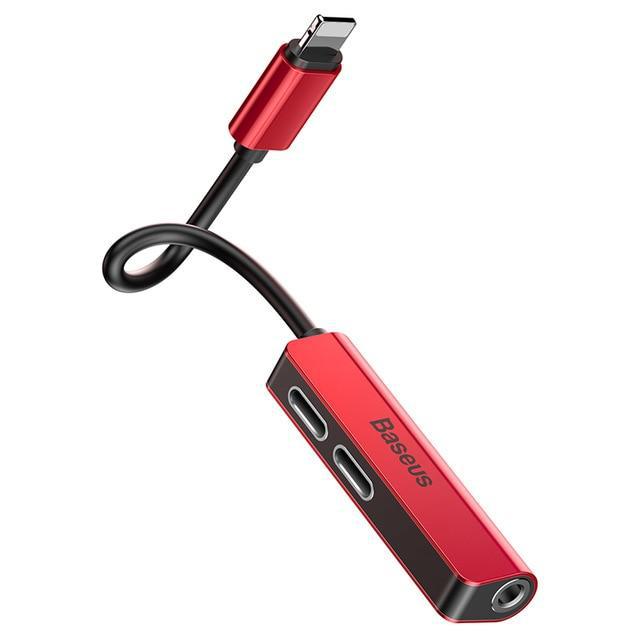 Listen & Charge Adapter - Exoticase - Red