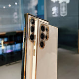Luxury Plating Clear Samsung Case - Exoticase -