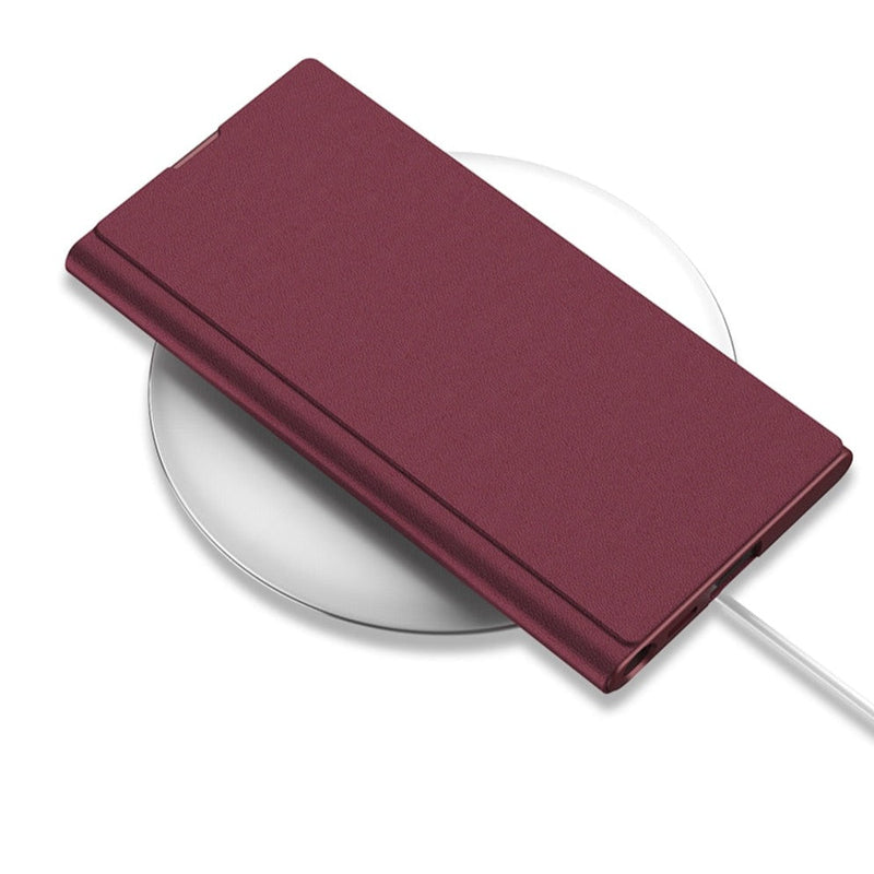 Magnetic Front Flip Cover Samsung Case-Exoticase-