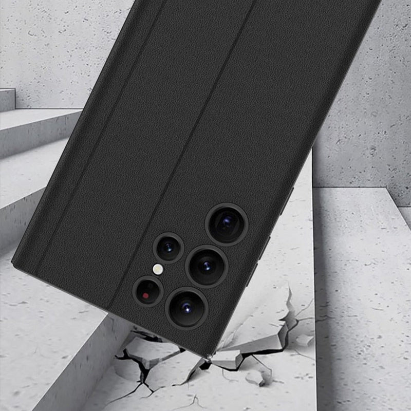 Magnetic Front Flip Cover Samsung Case-Exoticase-