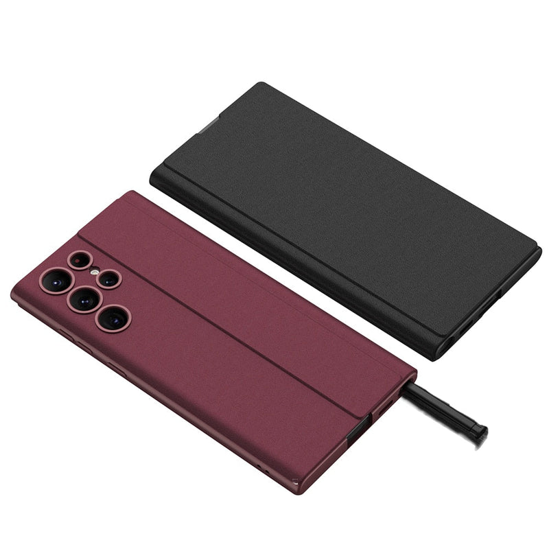 Magnetic Front Flip Cover Samsung Case-Exoticase-