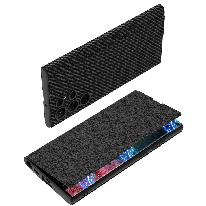 Magnetic Front Flip Cover Samsung Case-Exoticase-