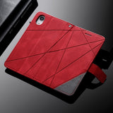 Magnetic Leather Wallet Flip iPhone Case-Exoticase-