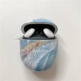 Marble Floral Google Pixel Buds Pro Case-Exoticase-K-