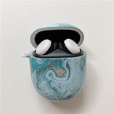 Marble Floral Google Pixel Buds Pro Case-Exoticase-I-