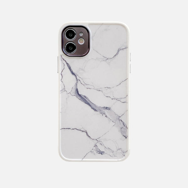 Marble, Leaves & Abstract Art iPhone Case - Exoticase -