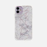 Marble, Leaves & Abstract Art iPhone Case-Exoticase-