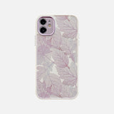 Marble, Leaves & Abstract Art iPhone Case-Exoticase-