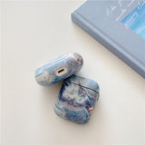 Marble iPhone AirPods Case Combo 1-Exoticase-