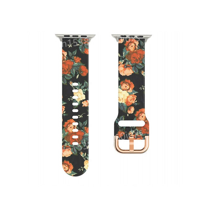 Mixed Design Bands for Apple Watch-Exoticase-P-38 MM-