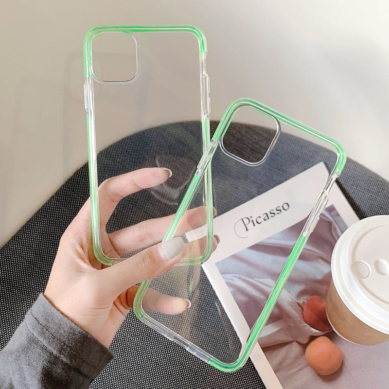 Neon Green Shockproof iPhone Case-Exoticase-