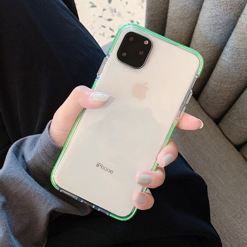 Neon Green Shockproof iPhone Case-Exoticase-