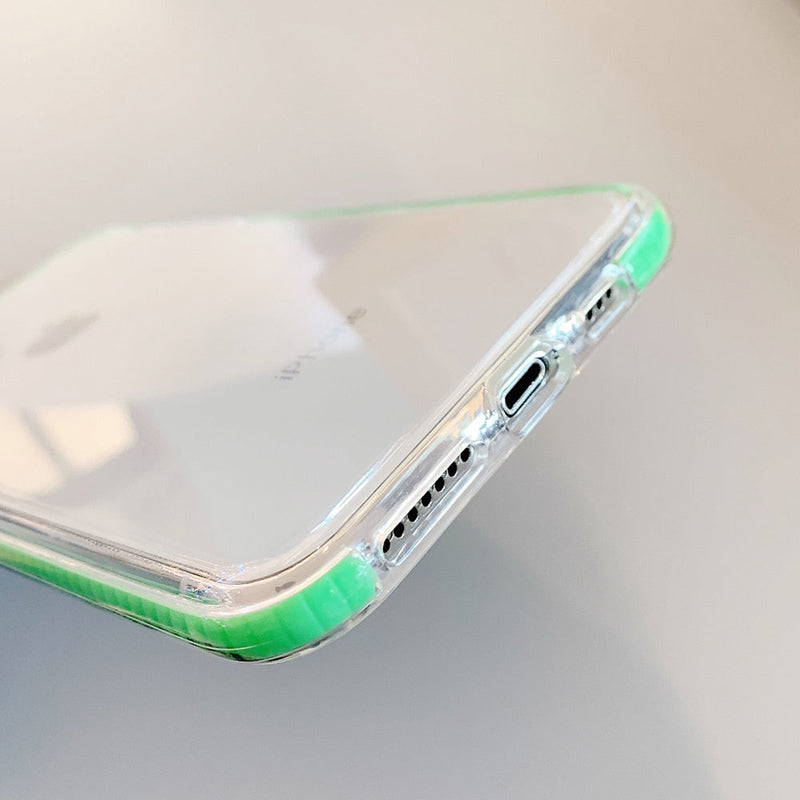 Neon Green Shockproof iPhone Case-Exoticase-