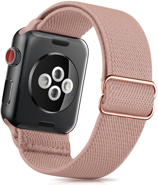Nylon Bands for Apple Watch-Exoticase-Pink 2-38mm-40mm-41mm-