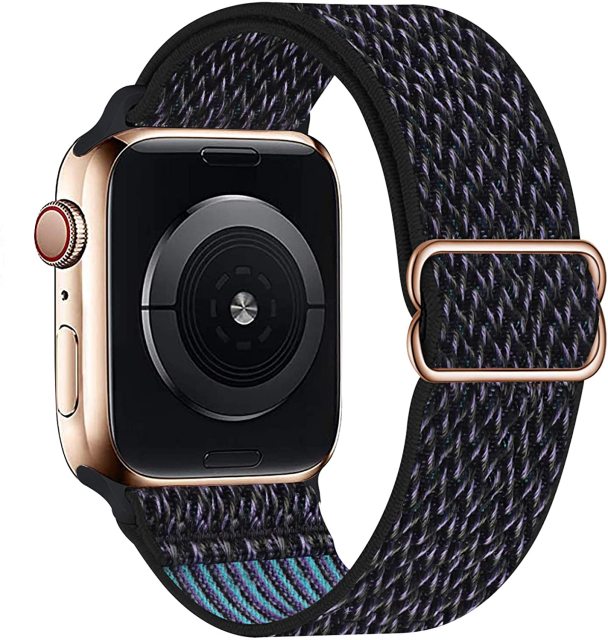 Nylon Bands for Apple Watch-Exoticase-Dark Purple-38mm-40mm-41mm-