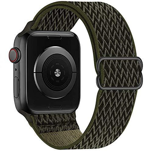 Nylon Bands for Apple Watch-Exoticase-Dark Green-38mm-40mm-41mm-