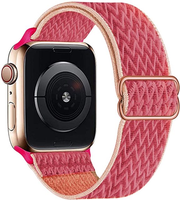 Nylon Bands for Apple Watch-Exoticase-Dark Pink-38mm-40mm-41mm-