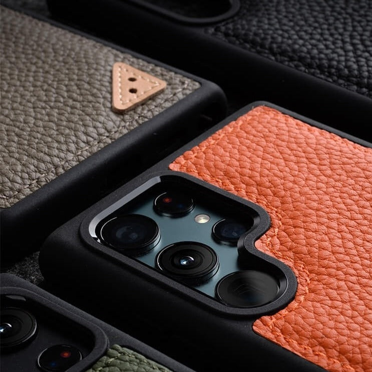 Premium Cowhide Leather Samsung Case-Samsung Galaxy Phone Case-Exoticase-