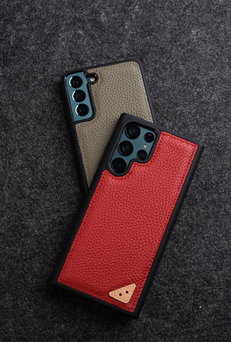 Premium Cowhide Leather Samsung Case-Samsung Galaxy Phone Case-Exoticase-