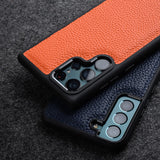 Premium Cowhide Leather Samsung Case-Samsung Galaxy Phone Case-Exoticase-