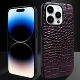 Real Dual Leather Apple iPhone Case-Exoticase-Exoticase
