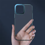 Shockproof Plated Case for iPhone 13, Mini, Pro and Max-Exoticase-For iPhone 13 Pro Max-Blue-