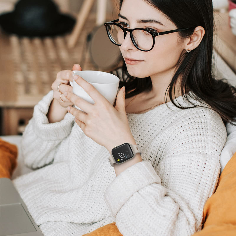 Silicone Apple Watch Gourmette Bands-Exoticase-