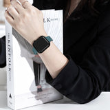 Silicone Apple Watch Gourmette Bands-Exoticase-