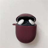 Silicone Google Pixel Buds Pro Case-Exoticase-Wine red-
