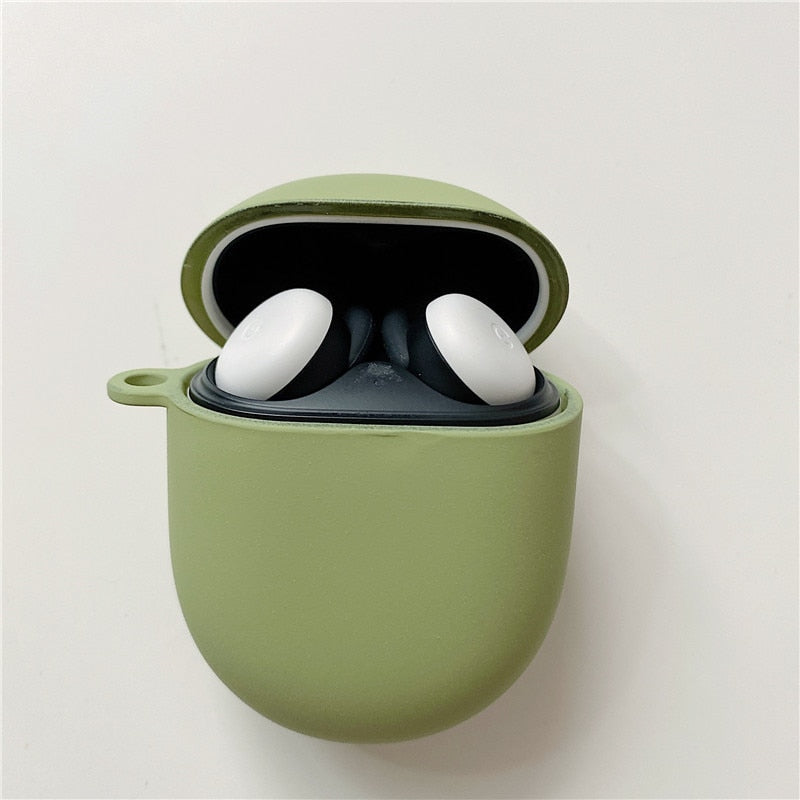 Silicone Google Pixel Buds Pro Case-Exoticase-Green-