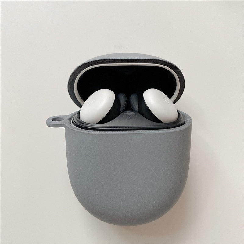Silicone Google Pixel Buds Pro Case-Exoticase-Gray-