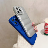 Soft Down Jacket iPhone Case-Exoticase-