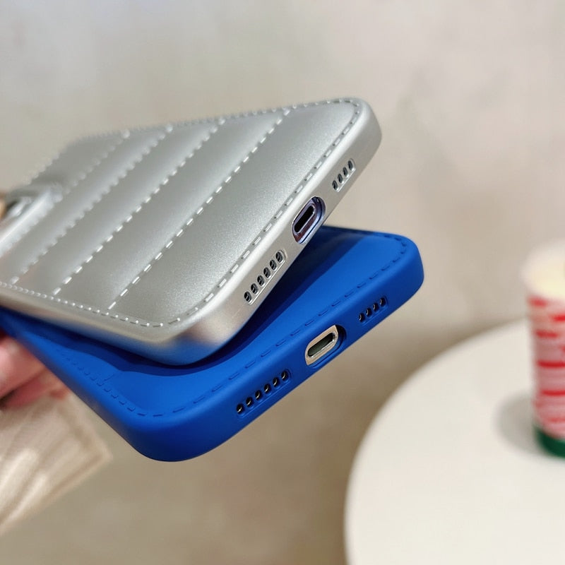 Soft Down Jacket iPhone Case-Exoticase-