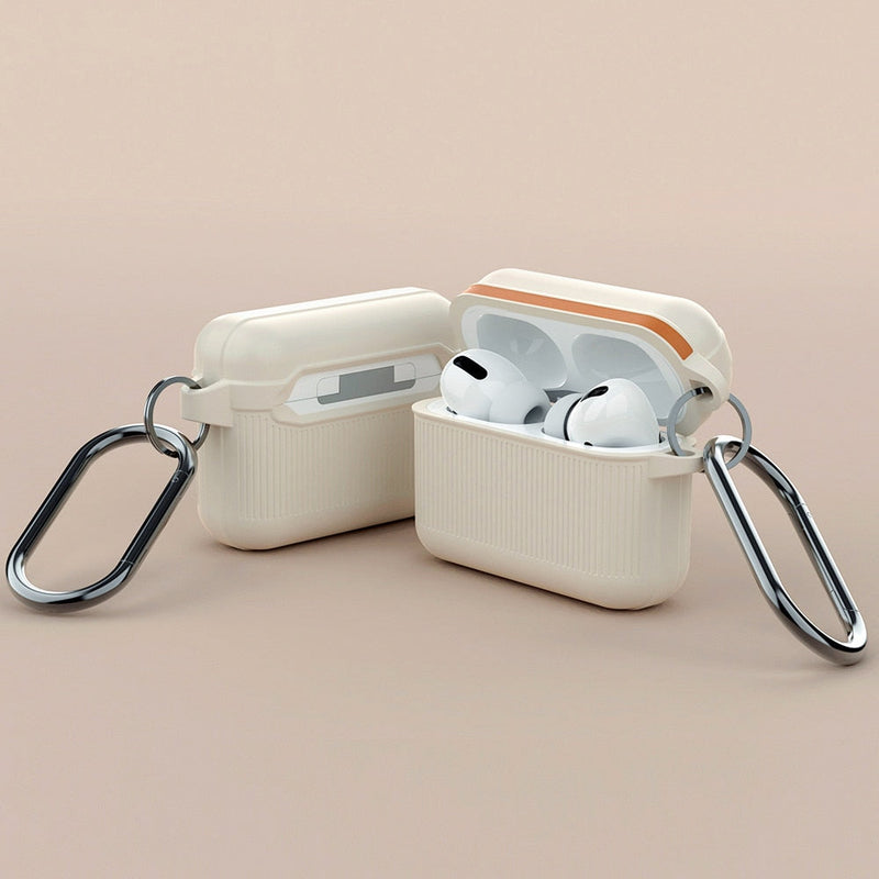 Soft Silicone Multi-Designed Apple AirPods Case With Carabiner Clip-Exoticase-