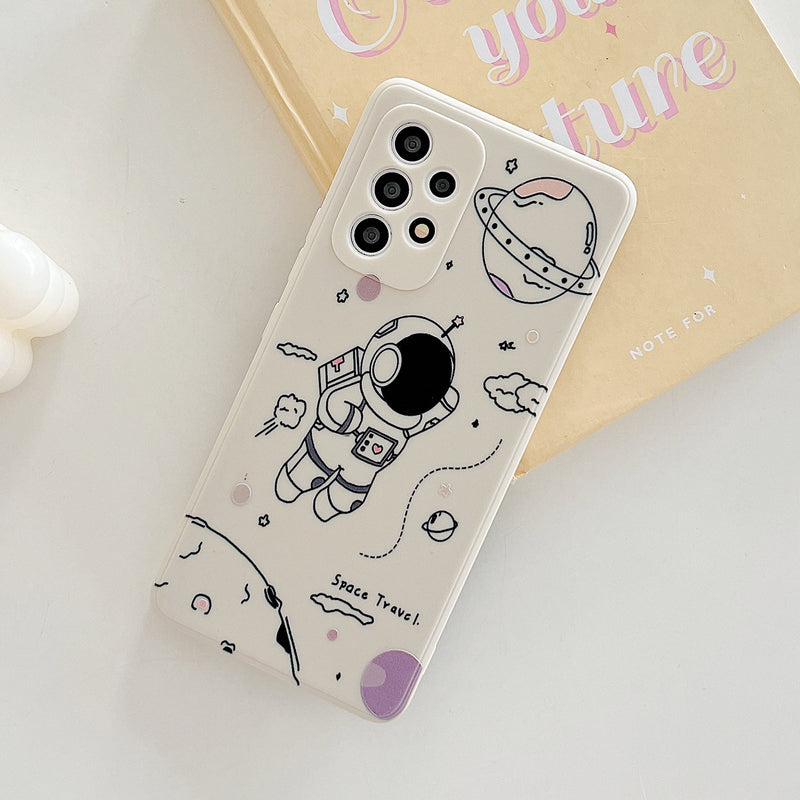 Space Travel Cute Samsung Galaxy Case-Exoticase-