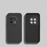 Square Liquid Silicone OnePlus Case - Exoticase - For OnePlus 11 / Black