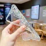 Stars & Circles Shimmering Glitter Samsung Case - Exoticase -