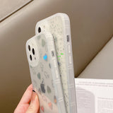 Stars & Hearts Rainbow Effect iPhone Case-Exoticase-